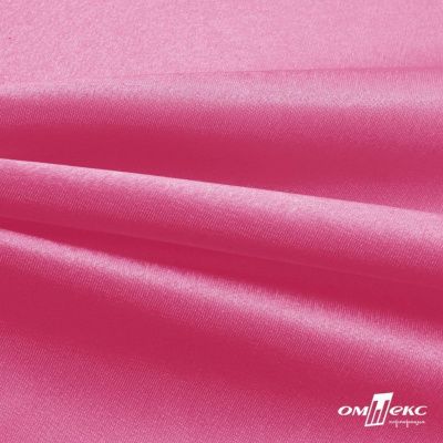 Поли креп-сатин 15-2215, 125 (+/-5) гр/м2, шир.150см, цвет розовый - купить в Абакане. Цена 155.57 руб.