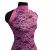 Кружевное полотно стрейч XD-WINE, 100 гр/м2, шир.150см, цвет розовый - купить в Абакане. Цена 1 851.10 руб.