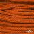 Шнур плетеный d-6 мм, 70% хлопок 30% полиэстер, уп.90+/-1 м, цв.1066-апельсин - купить в Абакане. Цена: 588 руб.