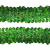 Тесьма с пайетками D4, шир. 30 мм/уп. 25+/-1 м, цвет зелёный - купить в Абакане. Цена: 1 087.39 руб.