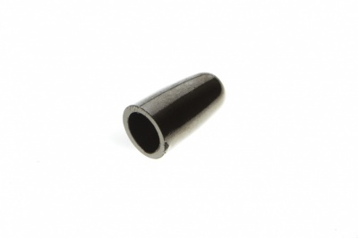 8100-Наконечник пластиковый под металл 15 мм-тем.никель - купить в Абакане. Цена: 2.45 руб.