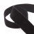 Лента бархатная нейлон, шир.25 мм, (упак. 45,7м), цв.03-черный - купить в Абакане. Цена: 800.84 руб.