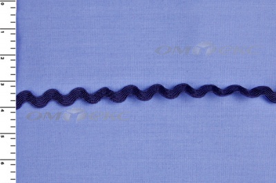 Тесьма плетеная "Вьюнчик"/т.синий - купить в Абакане. Цена: 48.03 руб.