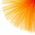 Фатин матовый 16-127, 12 гр/м2, шир.300см, цвет оранжевый - купить в Абакане. Цена 96.31 руб.