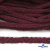 Шнур плетеный d-6 мм круглый, 70% хлопок 30% полиэстер, уп.90+/-1 м, цв.1070-бордовый - купить в Абакане. Цена: 588 руб.