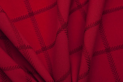 Скатертная ткань 25536/2006, 174 гр/м2, шир.150см, цвет бордо - купить в Абакане. Цена 269.46 руб.