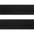 Рулонная молния с покрытием PVC спираль тип 3 (упак.270м) -черная с полосой СВО - купить в Абакане. Цена: 12.74 руб.