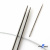 Спицы для вязания металлические d-2.5 мм круговые на тросике 53 см - купить в Абакане. Цена: 53.90 руб.