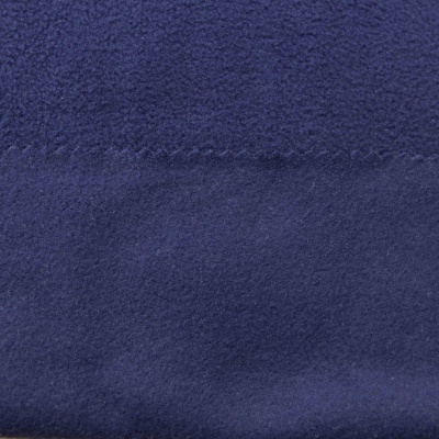 Флис DTY 19-3920, 180 г/м2, шир. 150 см, цвет т.синий - купить в Абакане. Цена 646.04 руб.