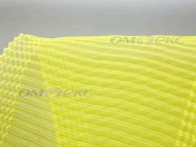 Лента капроновая "Гофре", шир. 110 мм/уп. 50 м, цвет жёлтый - купить в Абакане. Цена: 33.37 руб.