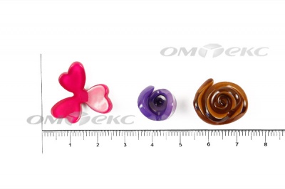 Украшение "Розы малые №1" 20мм - купить в Абакане. Цена: 32.49 руб.