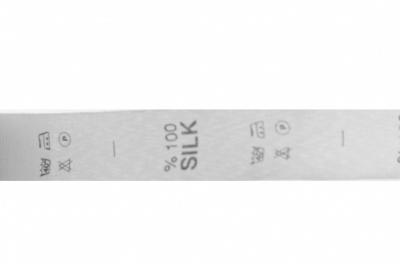 Состав и уход за тк.100% Silk (4000 шт) - купить в Абакане. Цена: 737.09 руб.