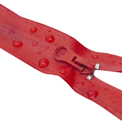 Молния водонепроницаемая PVC Т-7, 90 см, разъемная, цвет (820) красный - купить в Абакане. Цена: 61.18 руб.