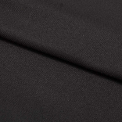 Ткань костюмная 21010 2044, 225 гр/м2, шир.150см, цвет черный - купить в Абакане. Цена 390.73 руб.