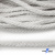 Шнур плетеный d-6 мм круглый, 70% хлопок 30% полиэстер, уп.90+/-1 м, цв.1076-белый - купить в Абакане. Цена: 588 руб.