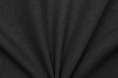 Ткань костюмная 24880 2022, 220 гр/м2, шир.150см, цвет чёрный - купить в Абакане. Цена 446.45 руб.