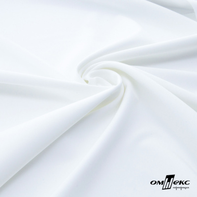 Плательная ткань "Невада" SW, 120 гр/м2, шир.150 см, цвет белый - купить в Абакане. Цена 254.22 руб.