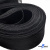 Регилиновая лента мягкая, пластик, шир.40мм, (уп.22+/-0,5м), цв.- черный - купить в Абакане. Цена: 294 руб.