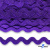 Тесьма вьюнчик 0381-0050, 5 мм/упак.33+/-1м, цвет 9530-фиолетовый - купить в Абакане. Цена: 107.26 руб.