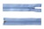 Спиральная молния Т5 351, 75 см, автомат, цвет св.голубой - купить в Абакане. Цена: 16.28 руб.