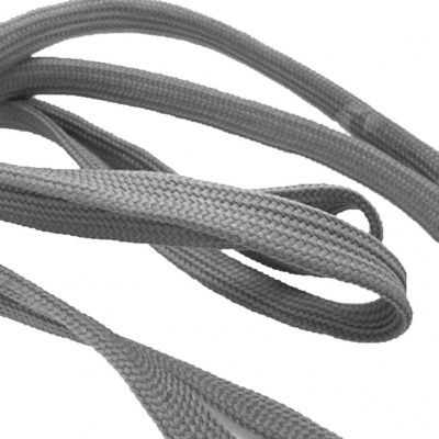 Шнурки т.5 80 см серый - купить в Абакане. Цена: 16.76 руб.