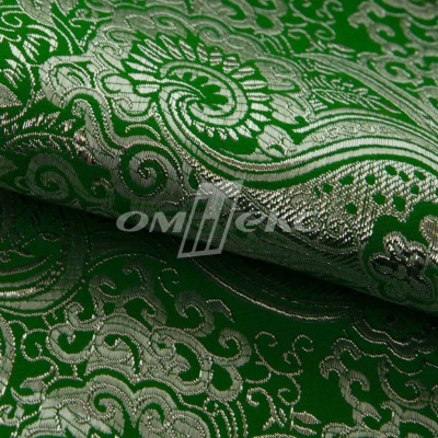 Ткань костюмная жаккард №4, 140 гр/м2, шир.150см, цвет зелёный - купить в Абакане. Цена 387.20 руб.