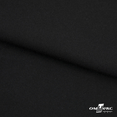 Ткань костюмная "Матте" 80% P, 16% R, 4% S, 170 г/м2, шир.150 см, цв-черный #1 - купить в Абакане. Цена 372.90 руб.