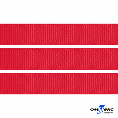 Репсовая лента 012, шир. 12 мм/уп. 50+/-1 м, цвет красный - купить в Абакане. Цена: 164.91 руб.