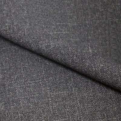 Ткань костюмная 25388 2010А, 207 гр/м2, шир.150см, цвет т.серый - купить в Абакане. Цена 353.07 руб.