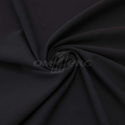 Ткань костюмная "Меган", 78%P 18%R 4%S, 205 г/м2 ш.150 см, цв-черный (Black) - купить в Абакане. Цена 392.32 руб.