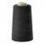 Нитки швейные 100% полиэстер 40/2, (3200 ярд), первый сорт, черные - купить в Абакане. Цена: 86.79 руб.