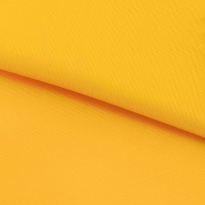 Ткань подкладочная Таффета 14-0760, 48 гр/м2, шир.150см, цвет жёлтый - купить в Абакане. Цена 54.64 руб.