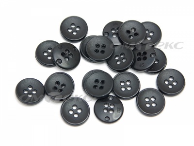 51960/23 мм (4 пр) черные пуговицы - купить в Абакане. Цена: 1.43 руб.