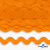 Тесьма вьюнчик 0381-0080, 8 мм/упак.33+/-1м, цвет 9511-оранжевый - купить в Абакане. Цена: 107.26 руб.
