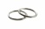 Кольцо металлическое d-38 мм, цв.-никель - купить в Абакане. Цена: 4.89 руб.