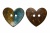 Деревянные украшения для рукоделия пуговицы "Кокос" #1 - купить в Абакане. Цена: 55.18 руб.