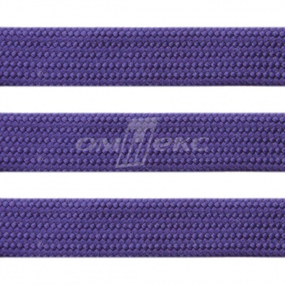 Шнур 15мм плоский (100+/-1м) №10 фиолетовый - купить в Абакане. Цена: 10.21 руб.