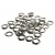 Люверсы, металлические/14мм/никель (упак.1000 шт) - купить в Абакане. Цена: 1 058.40 руб.
