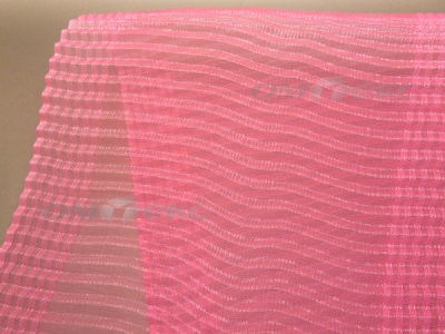Лента капроновая "Гофре", шир. 110 мм/уп. 50 м, цвет розовый - купить в Абакане. Цена: 35.60 руб.