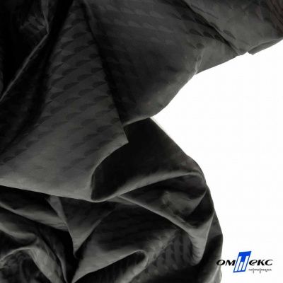 Ткань подкладочная Жаккард PV2416932, 93г/м2, 145 см,черный - купить в Абакане. Цена 241.46 руб.