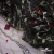 Сетка с вышивкой "Мадрид" 135 г/м2, 100% нейлон, ширина 130 см, Цвет 4/Черный - купить в Абакане. Цена 980 руб.