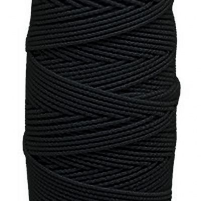 Нитка - резинка Спандекс 25 м (уп-10шт)-чёрные - купить в Абакане. Цена: 36.02 руб.