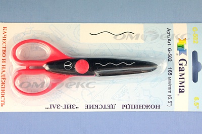 Ножницы G-502 детские 165 мм - купить в Абакане. Цена: 292.21 руб.