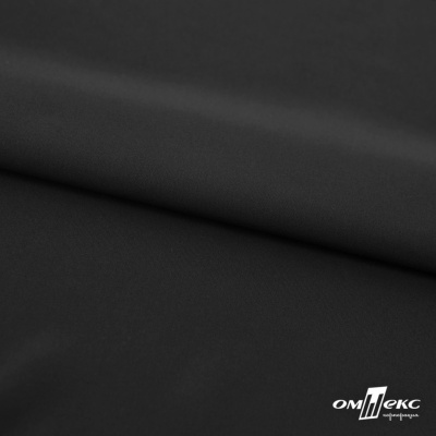 Плательная ткань "Невада", 120 гр/м2, шир.150 см, цвет чёрный - купить в Абакане. Цена 254.22 руб.