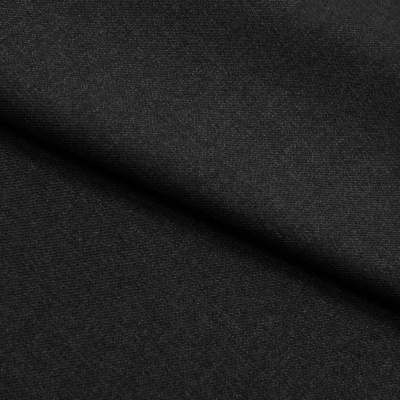 Ткань костюмная 22476 2002, 181 гр/м2, шир.150см, цвет чёрный - купить в Абакане. Цена 350.98 руб.