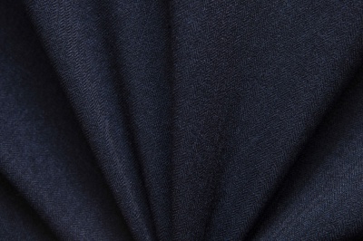 Ткань костюмная 25388 2009, 207 гр/м2, шир.150см, цвет т.синий - купить в Абакане. Цена 356.68 руб.