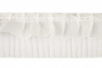 Тесьма плетеная "Рюш" №1, упак. 45,72 м - купить в Абакане. Цена: 46.82 руб.