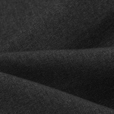 Ткань костюмная 22476 2002, 181 гр/м2, шир.150см, цвет чёрный - купить в Абакане. Цена 350.98 руб.