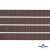 Репсовая лента 005, шир. 6 мм/уп. 50+/-1 м, цвет коричневый - купить в Абакане. Цена: 88.45 руб.