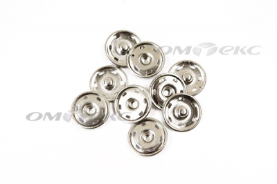 Кнопки пришивные 30 мм никель - купить в Абакане. Цена: 18.68 руб.